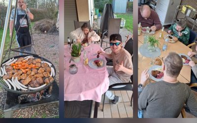 Anschwenken im Wohnhaus Wald